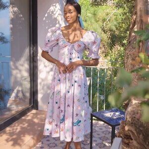 Hill House Ophelia Dress (Sea Creatures)